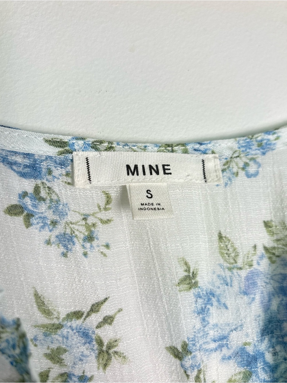 MINE Ruffle Tiered Lace Dainty Floral Dress XS-Small Cottagecore *c79 - Picture 8 of 14
